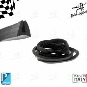GUARNIZIONE IN GOMMA NERA BAULETTO VESPA PX 125/150/200 PK 50/125 PRIMAVERA ET3 50 SPECIAL