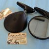 COPPIA SPECCHIETTI ORIGINALI ALFA ROMEO EPOCA PVC NERI