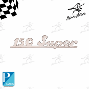 TARGHETTA POSTERIORE VESPA 150 SUPER ORIGINALE