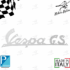 TARGHETTA ANTERIORE VESPA GS 150