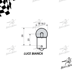 lampadina alogena luce freccia ba15s 12v 10w luce bianca per gemma arancio
