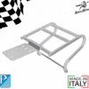 Piastra portabauletto posteriore cromato alta qualità vespa px 125/150/200 - lml