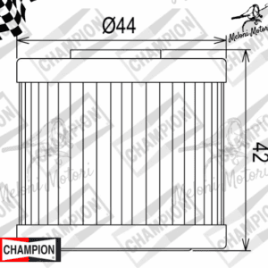 cof466 filtro olio champion kymco downtown - people gti