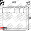 cof 038 filtro olio champion suzuki gsf bandit 650 - 2005 2006 2007 2008 2009 2010 2011 2012