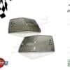 COPPIA GEMME PLASTICHE POSTERIORI VESPA PX 125 150 200 nere fumè