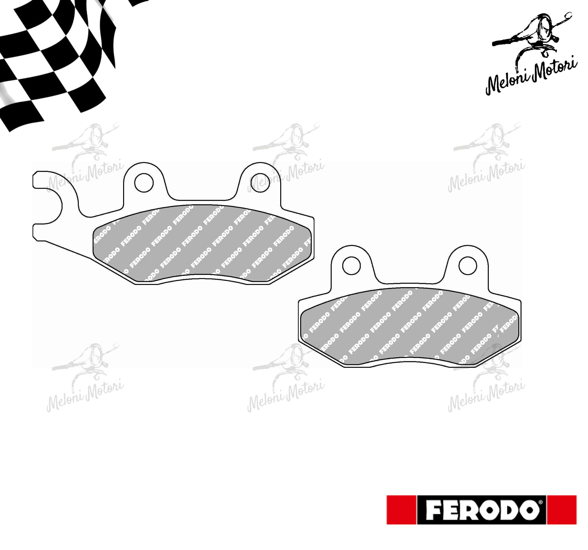 Pastiglie Freno ferodo aprilia derbi kawasaki kymco suzuki triumph yamaha