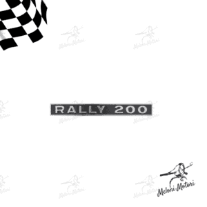 TARGHETTA POSTERIORE TELAIO VESPA RALLY 200 VSE