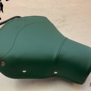 SELLA SINGOLA ORIGINALE AQUILA CONTINENTALE VESPA 125/150 VNB VBB VBA SUPER SPRINT GT 150 VERDE